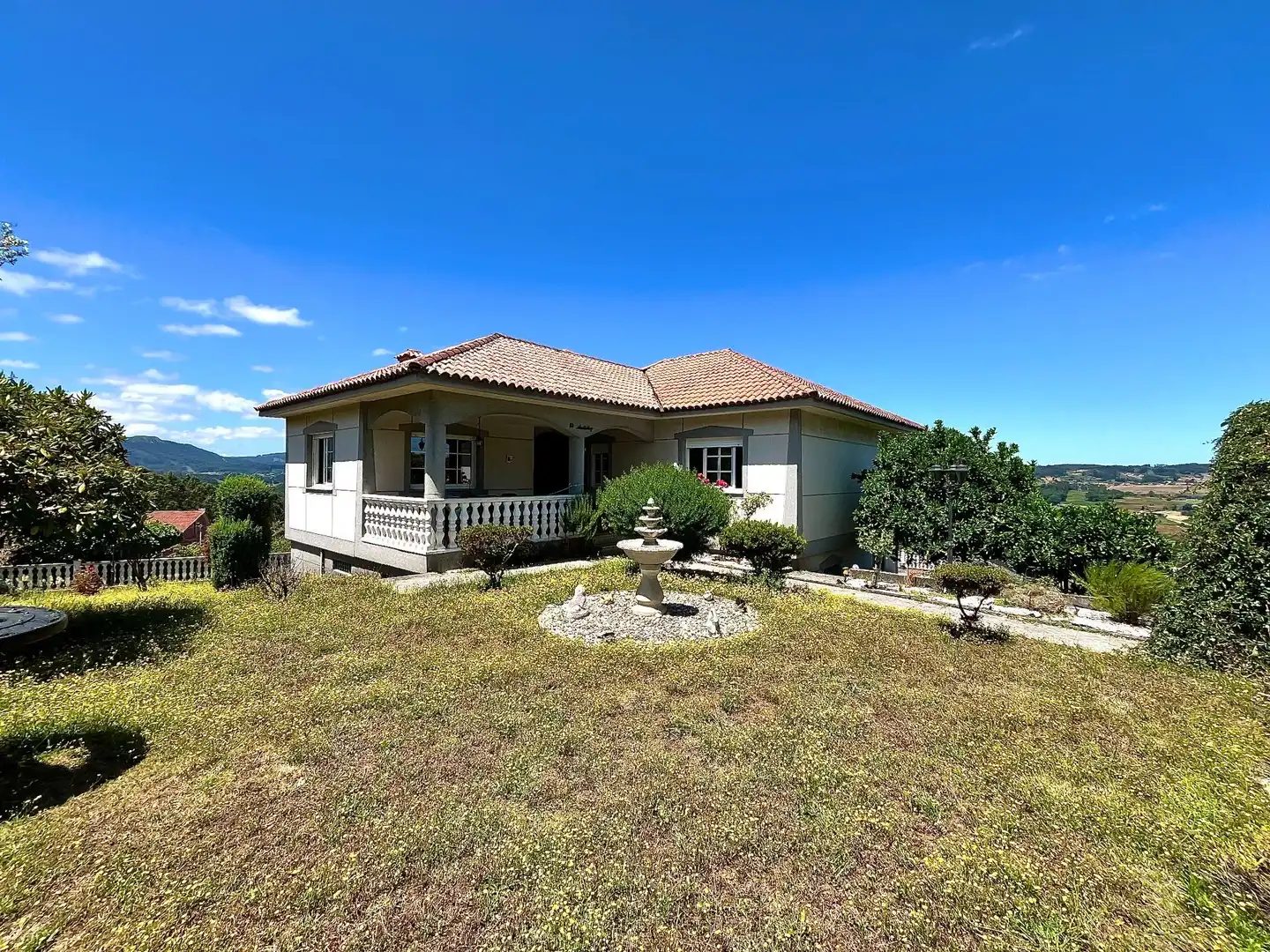 Vista exterior de Casa o chalet en venta en Cambre  con Jardín privado