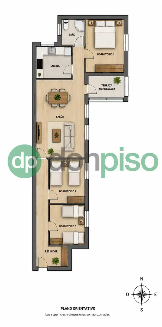 Piso en venta en Madrid con Calefacción, Jardín privado y Parquet