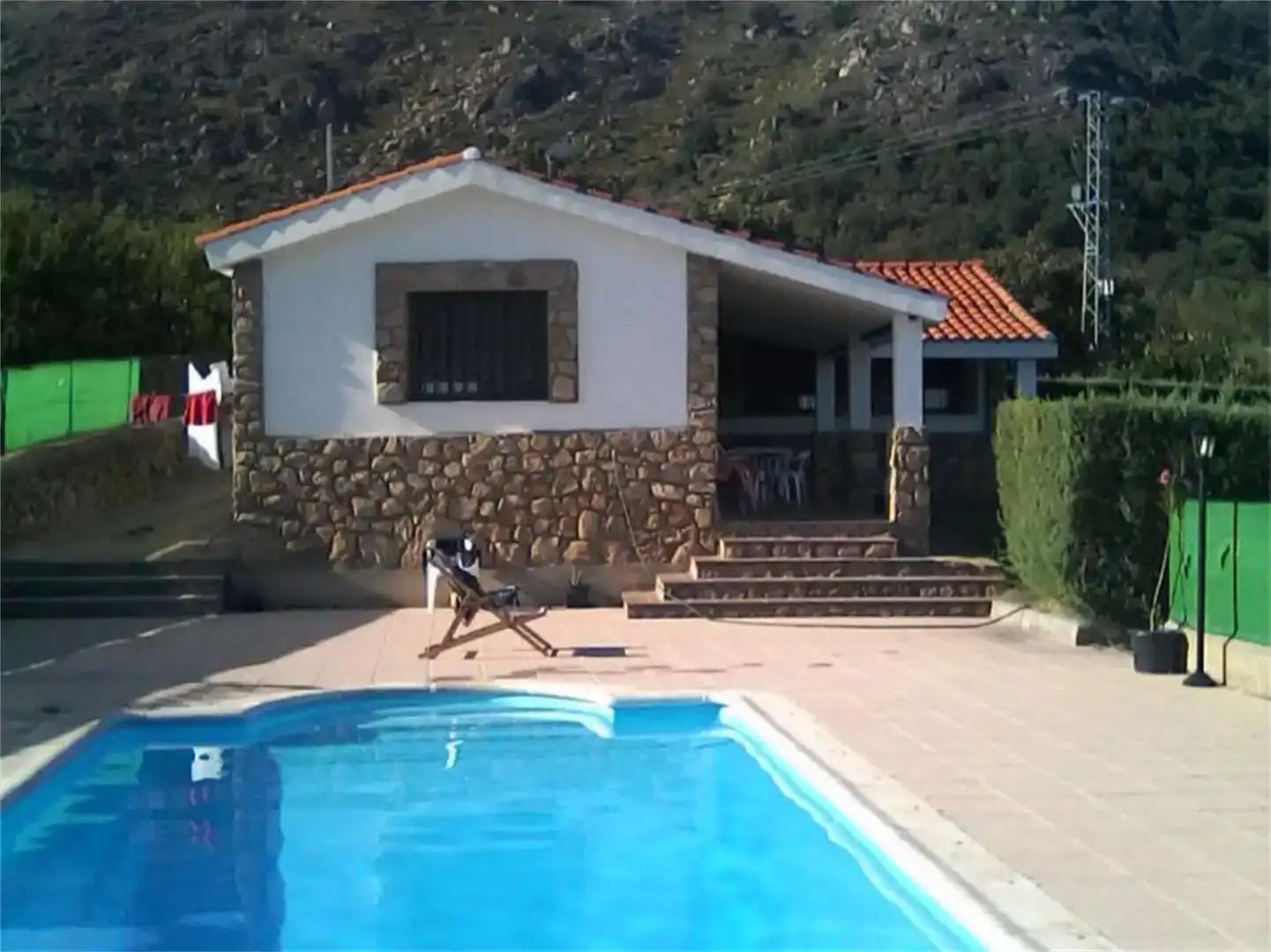 Piscina de Casa o chalet en venta en Cilleros con Jardín privado, Trastero y Piscina