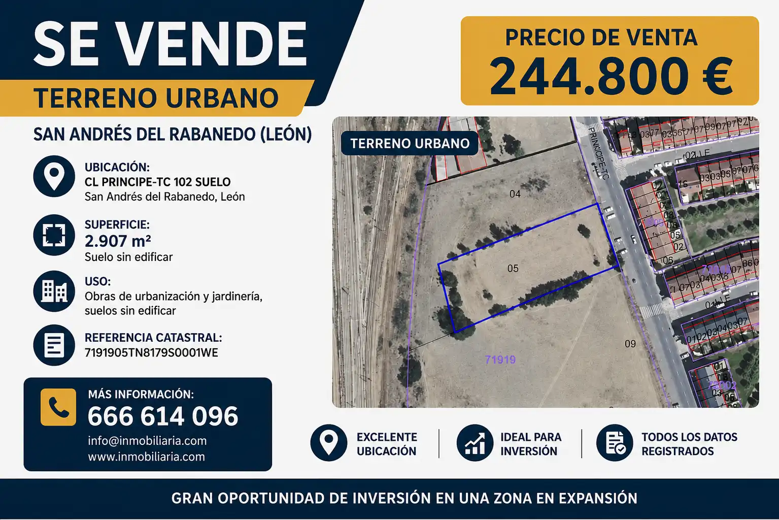 Terreni e lotti in vendita a Calle avenida del País Leonés, imagen 4