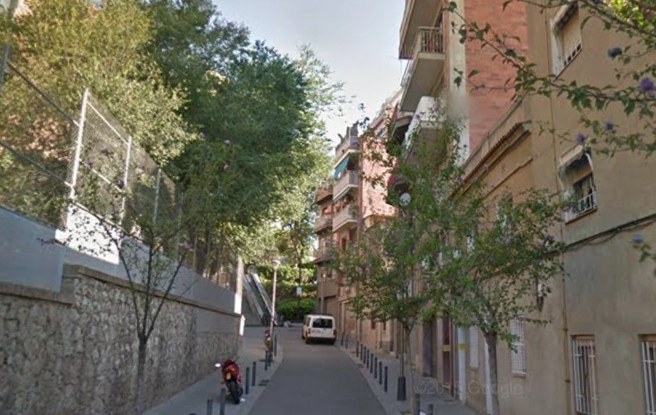 Vista exterior de Àtic en venda en  Barcelona Capital amb Terrassa