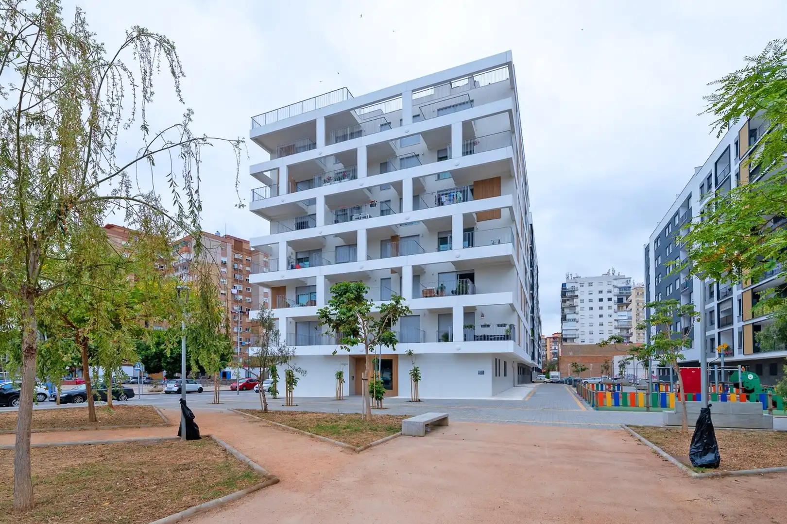 Vista exterior de Pis en venda en Málaga amb Jacuzzi