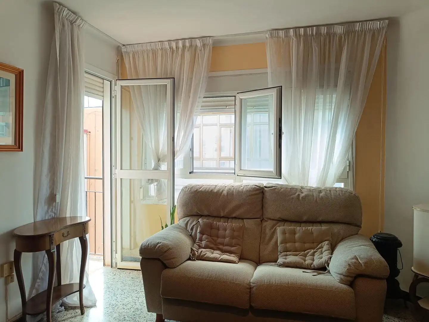 Wohnzimmer von Wohnung zum Verkauf in  Palma de Mallorca mit Terrasse, Möbliert und Balkon