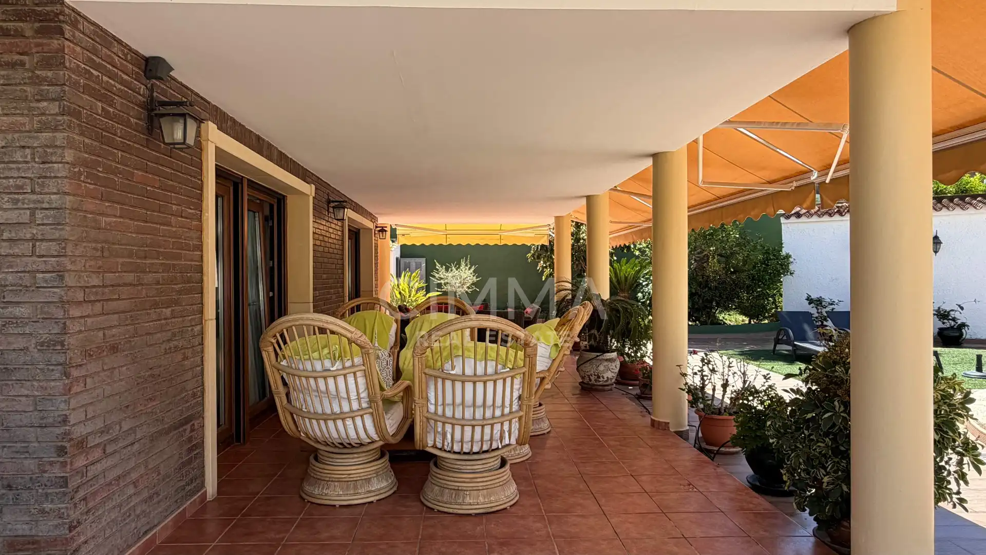 Terraza de Casa o chalet en venta en Benidorm con Aire acondicionado, Calefacción y Jardín privado