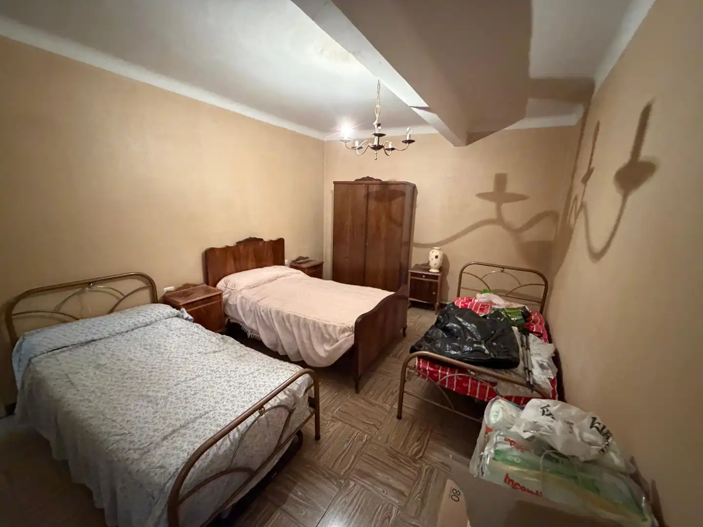 Schlafzimmer von Wohnung zum Verkauf in Cervera mit Heizung, Abstellraum und Möbliert