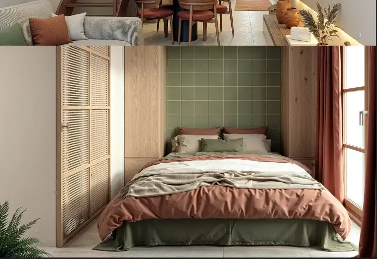 Bedroom of Apartments for sale in Riba-roja de Túria  with Air Conditioner, Heating and Furnished