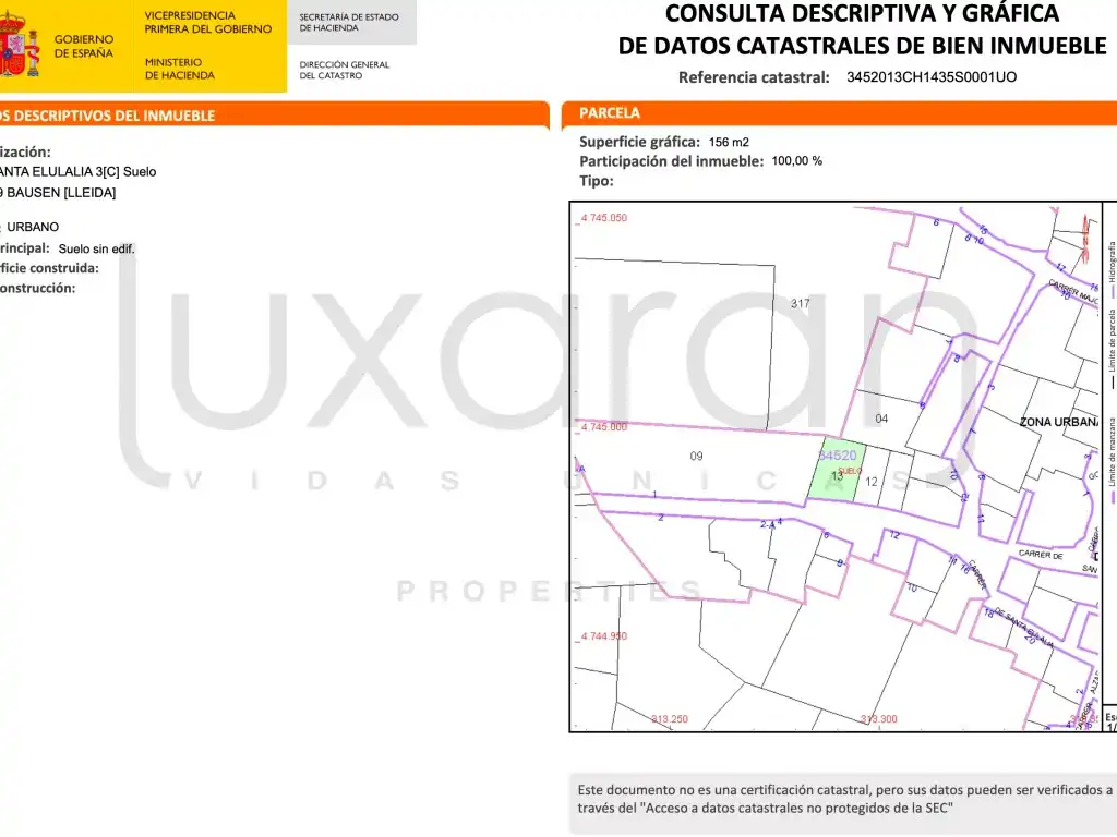 Terreno residencial en venta en Calle Santa Elulalia 3-C, imagen 2
