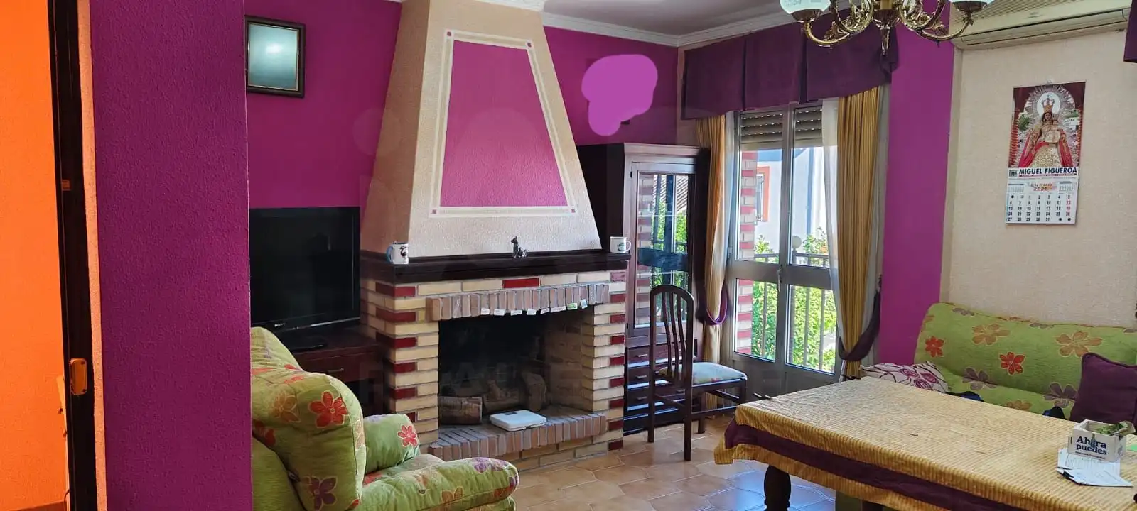 Sala de estar de Piso en venta en Palma del Río con Aire acondicionado, Calefacción y Terraza