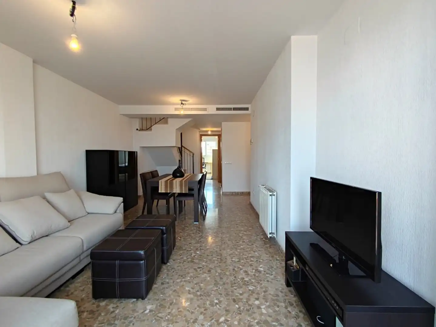 Sala d'estar de Àtic de lloguer en Jesús