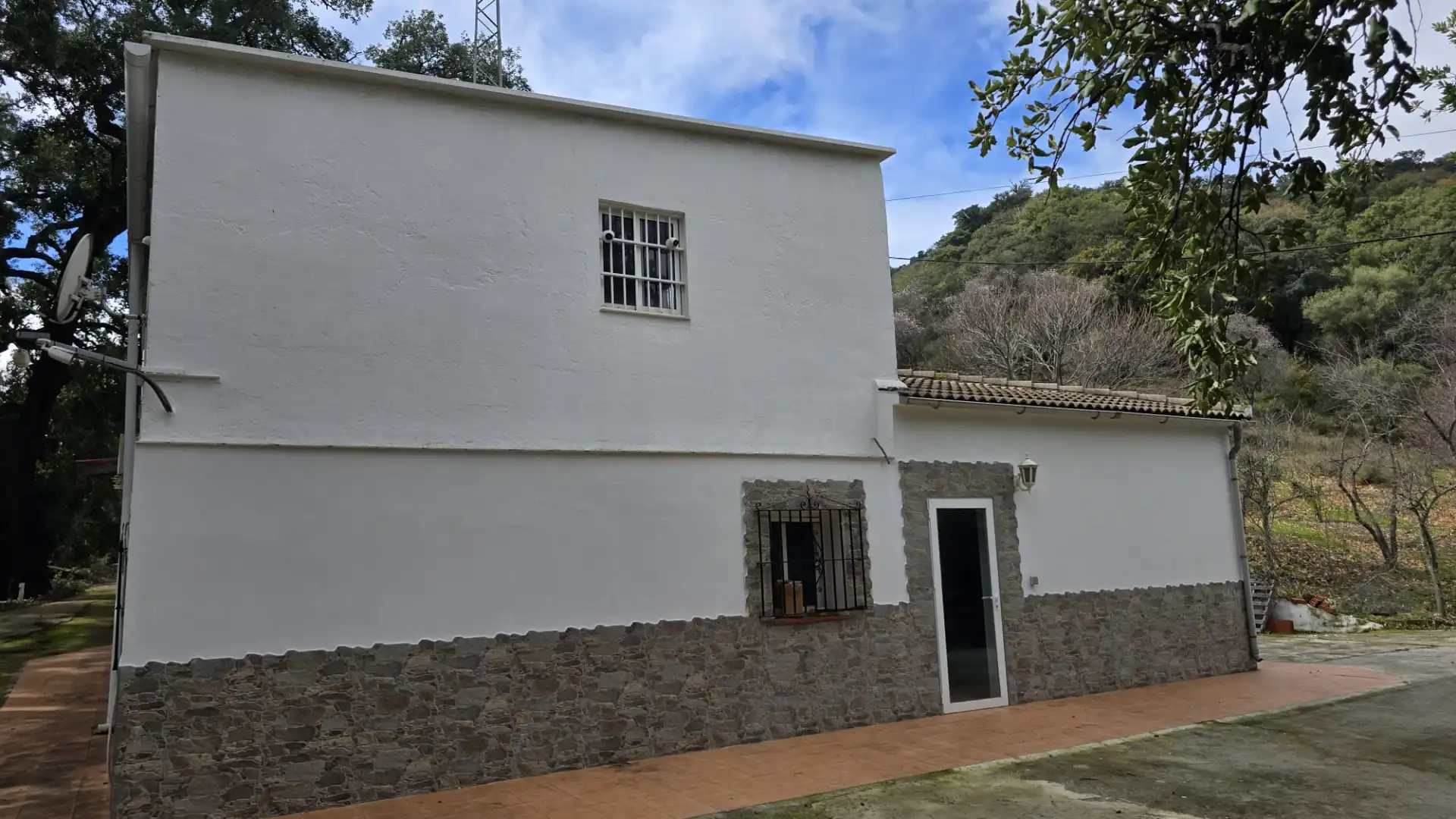Vista exterior de Casa o chalet en venta en Júzcar con Aire acondicionado, Calefacción y Jardín privado
