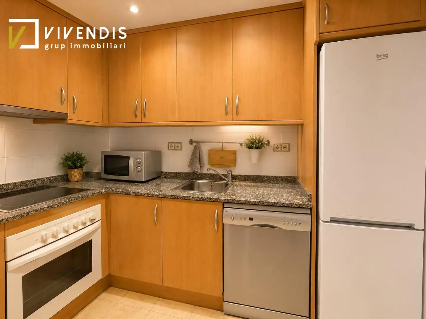 Cocina de Piso en venta en Lleida con Calefacción, Parquet y Trastero