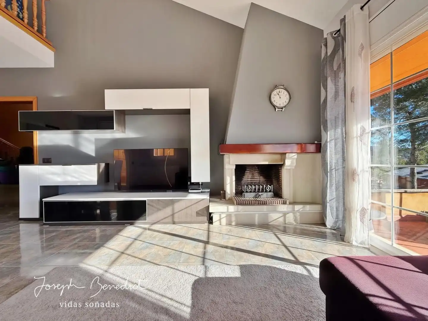 Living room of Houses for sale in Begues  with Air Conditioner, Heating and Private garden