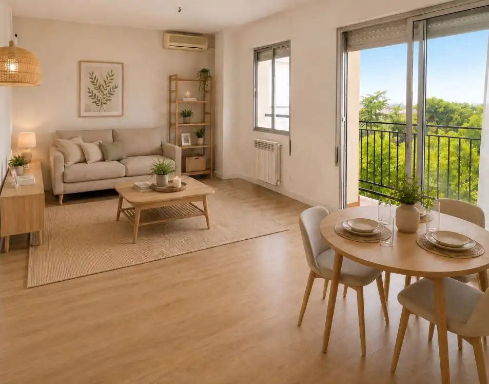 Sala de estar de Piso en venta en Madrid con Aire acondicionado, Calefacción y Terraza