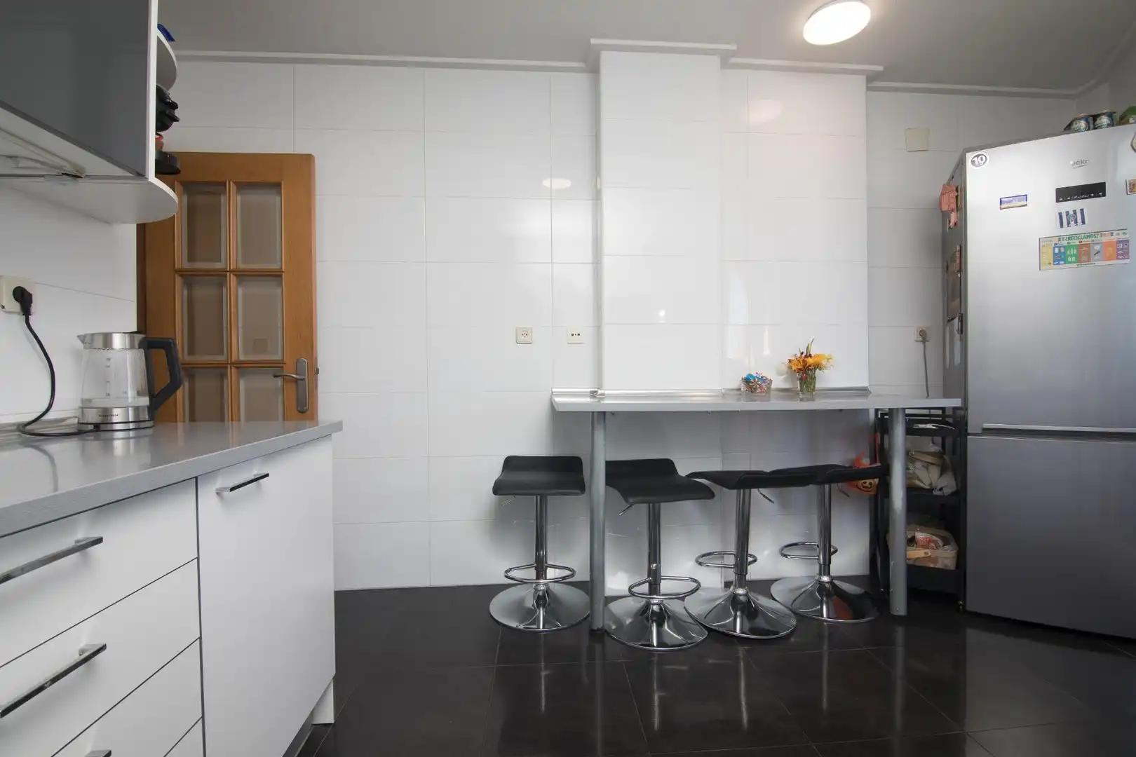 Cocina de Ático en venta en Elche / Elx con Aire acondicionado, Calefacción y Terraza
