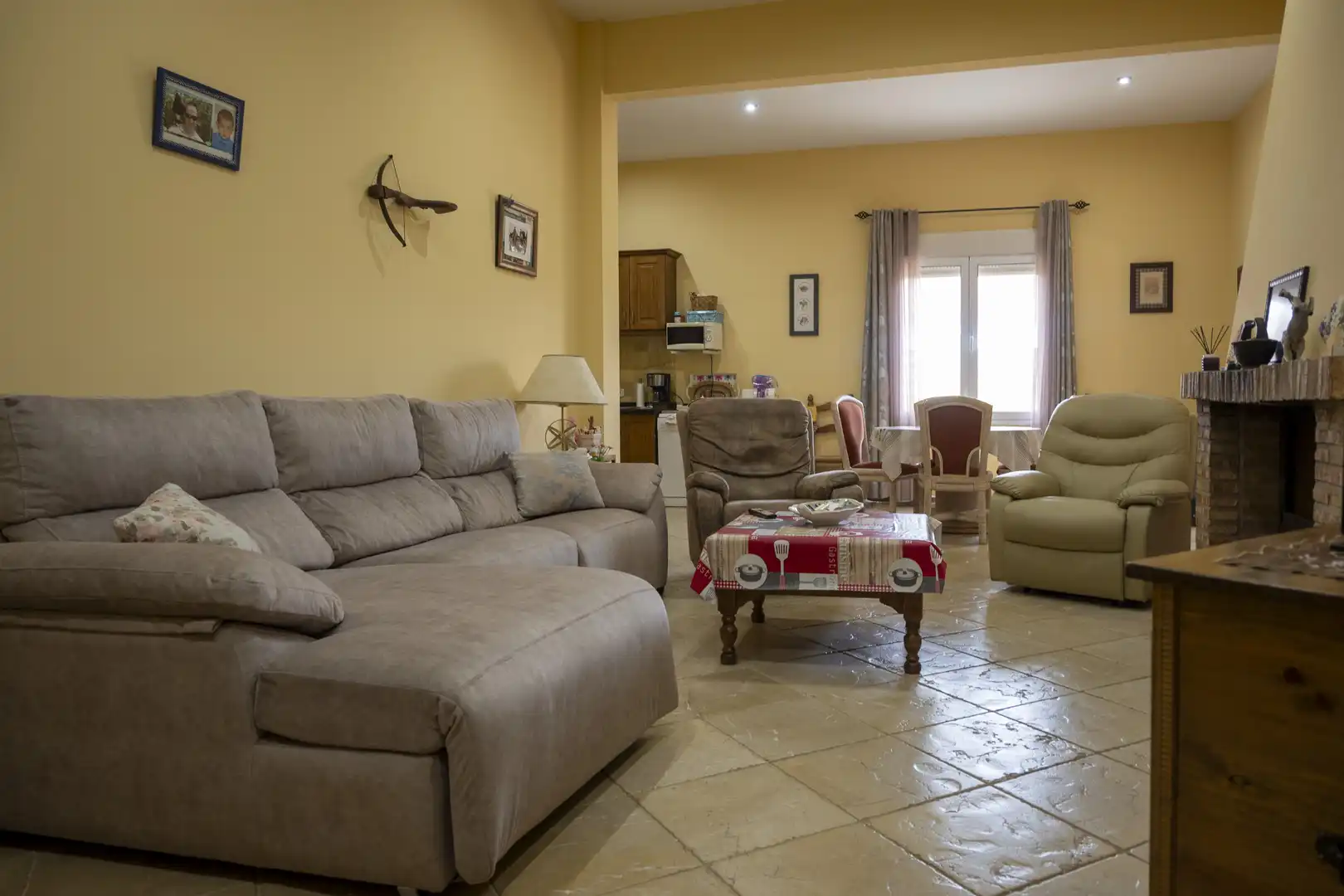 Sala de estar de Casa o chalet en venta en Ruidera con Aire acondicionado, Calefacción y Jardín privado