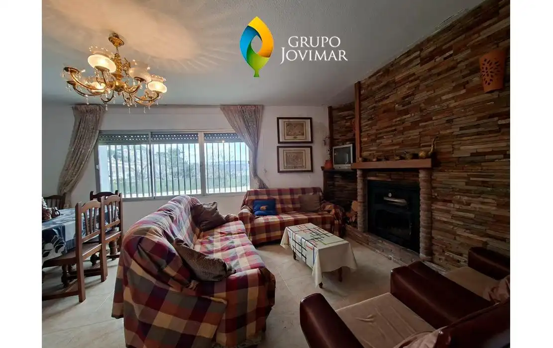 Sala de estar de Casa o chalet en venta en Purullena con Jardín privado, Terraza y Amueblado