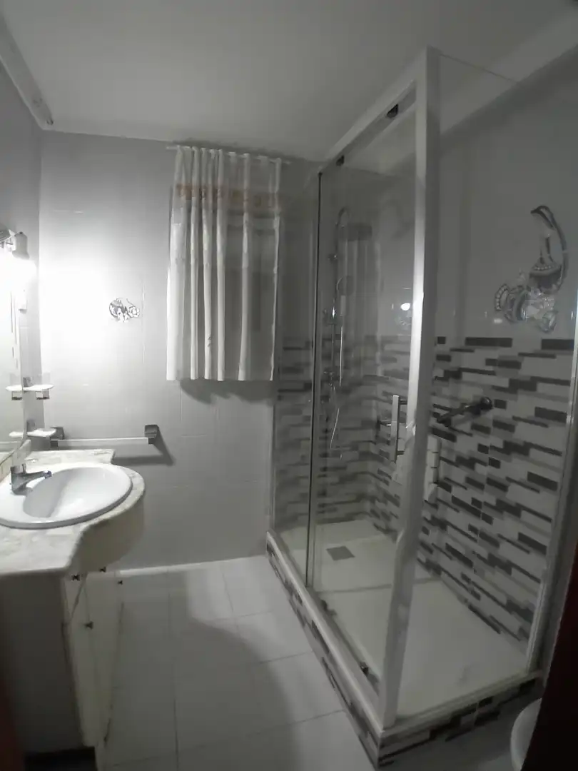 Bathroom of Attic for sale in Badalona  with Air Conditioner, Terrace and Furnished