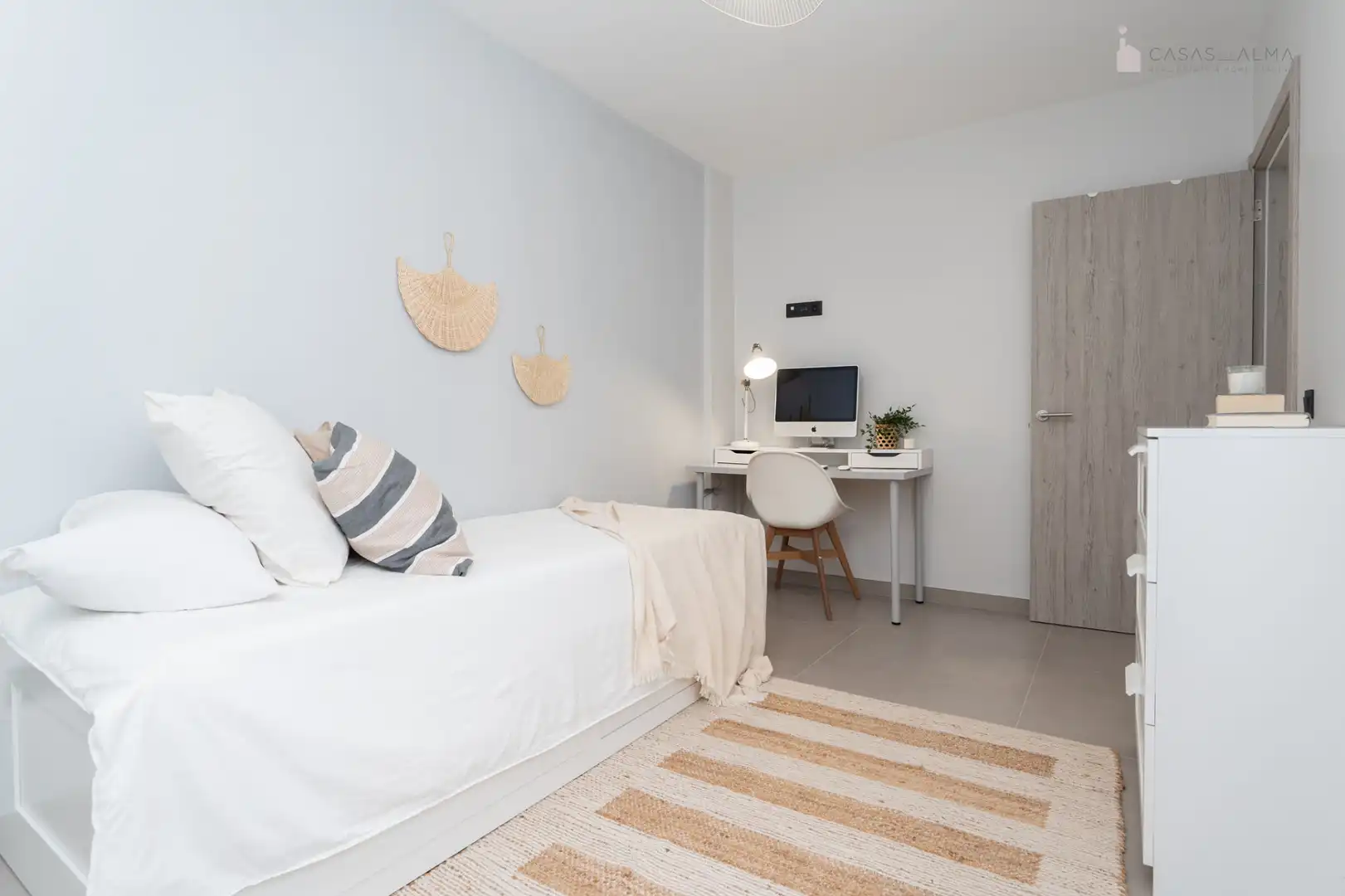 Schlafzimmer von Einfamilien-Reihenhaus zum Verkauf in Las Palmas de Gran Canaria mit Klimaanlage, Terrasse und Abstellraum