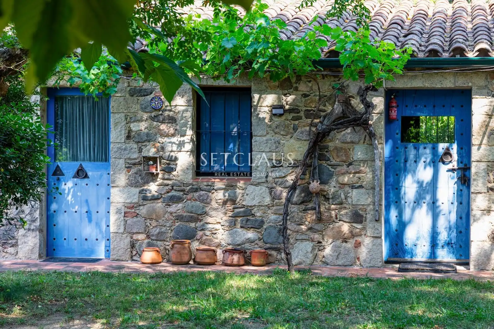 Jardí de Finca rústica en venda en Sant Feliu de Buixalleu amb Aire condicionat, Calefacció i Terrassa