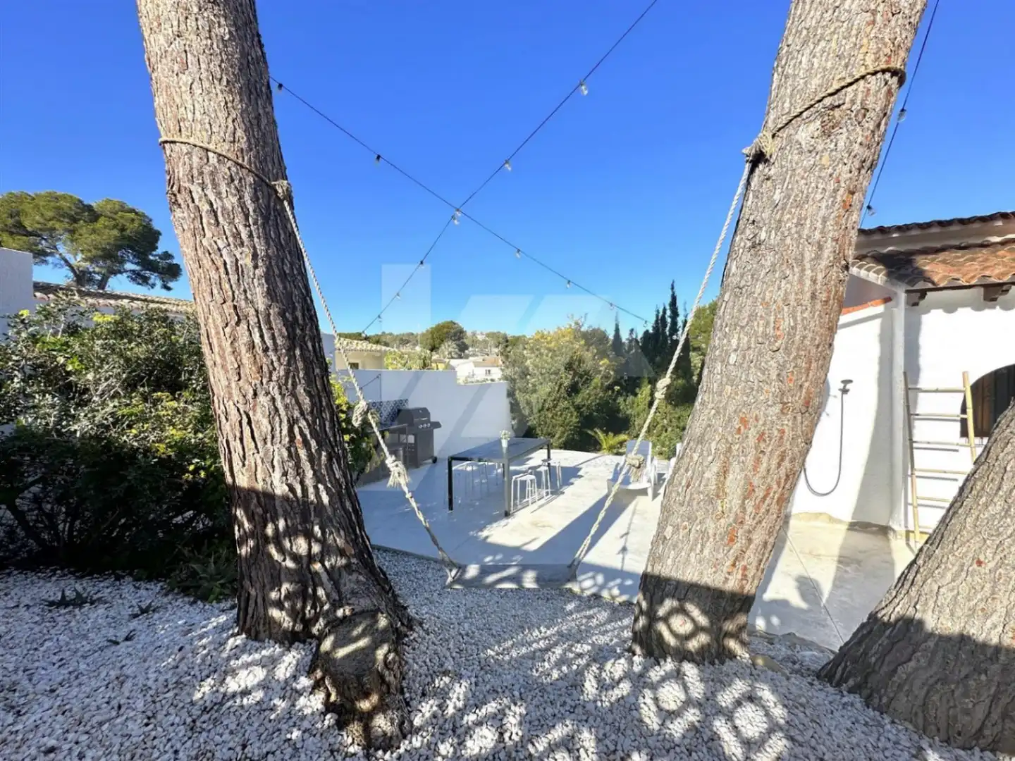 Terraza de Casa o chalet en venta en Moraira con Aire acondicionado, Calefacción y Jardín privado