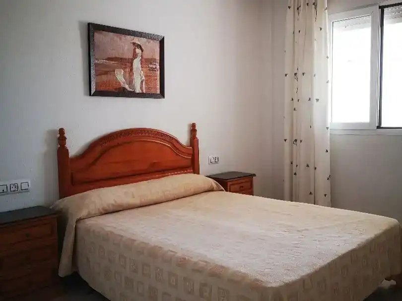 Bedroom of Flat for rent in El Ejido  with Private garden, Swimming Pool and Furnished