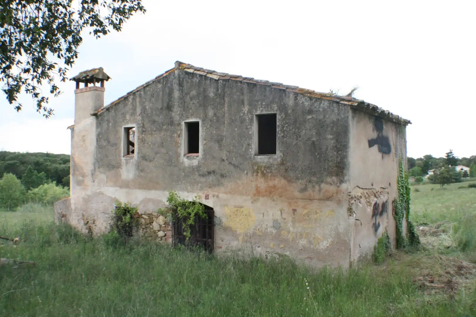 Vista exterior de Finca rústica en venta en Vidreres con Jardín privado, Terraza y Piscina comunitaria