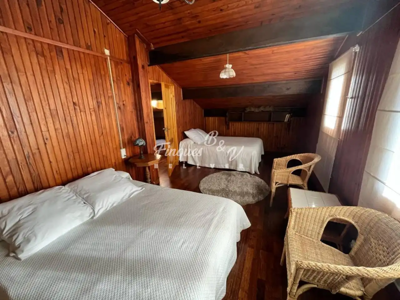 Bedroom of Houses for rent in Dorres  with Heating, Private garden and Parquet flooring