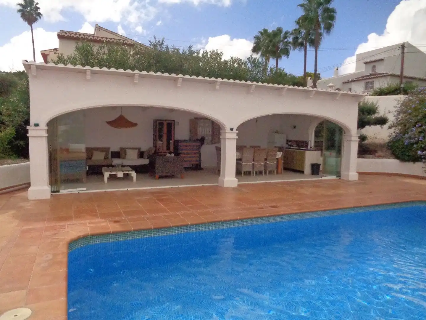 Swimming pool of Houses for sale in Jávea / Xàbia  with Air Conditioner, Private garden and Terrace