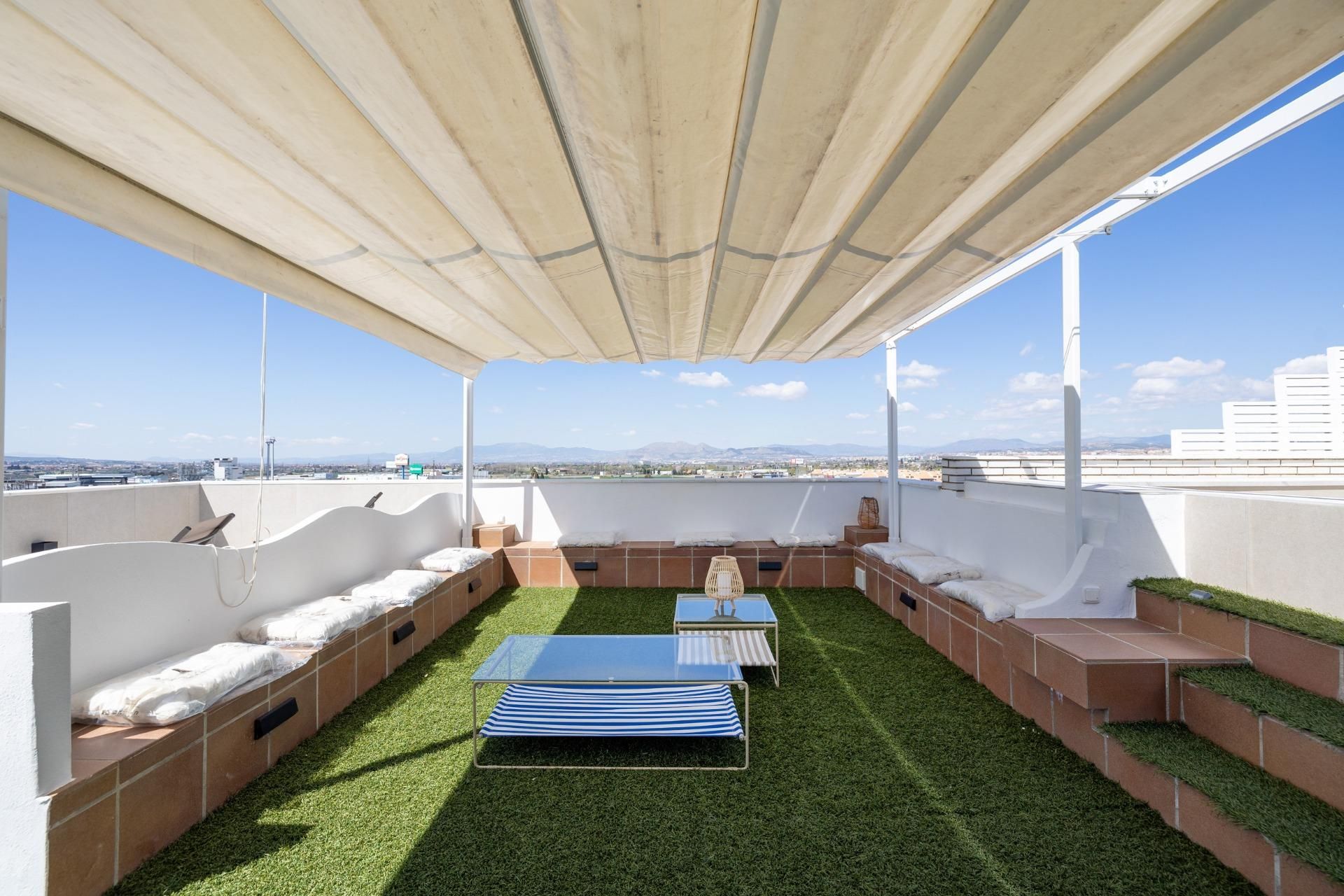 Terrace of Attic for sale in Armilla  with Air Conditioner, Private garden and Parquet flooring