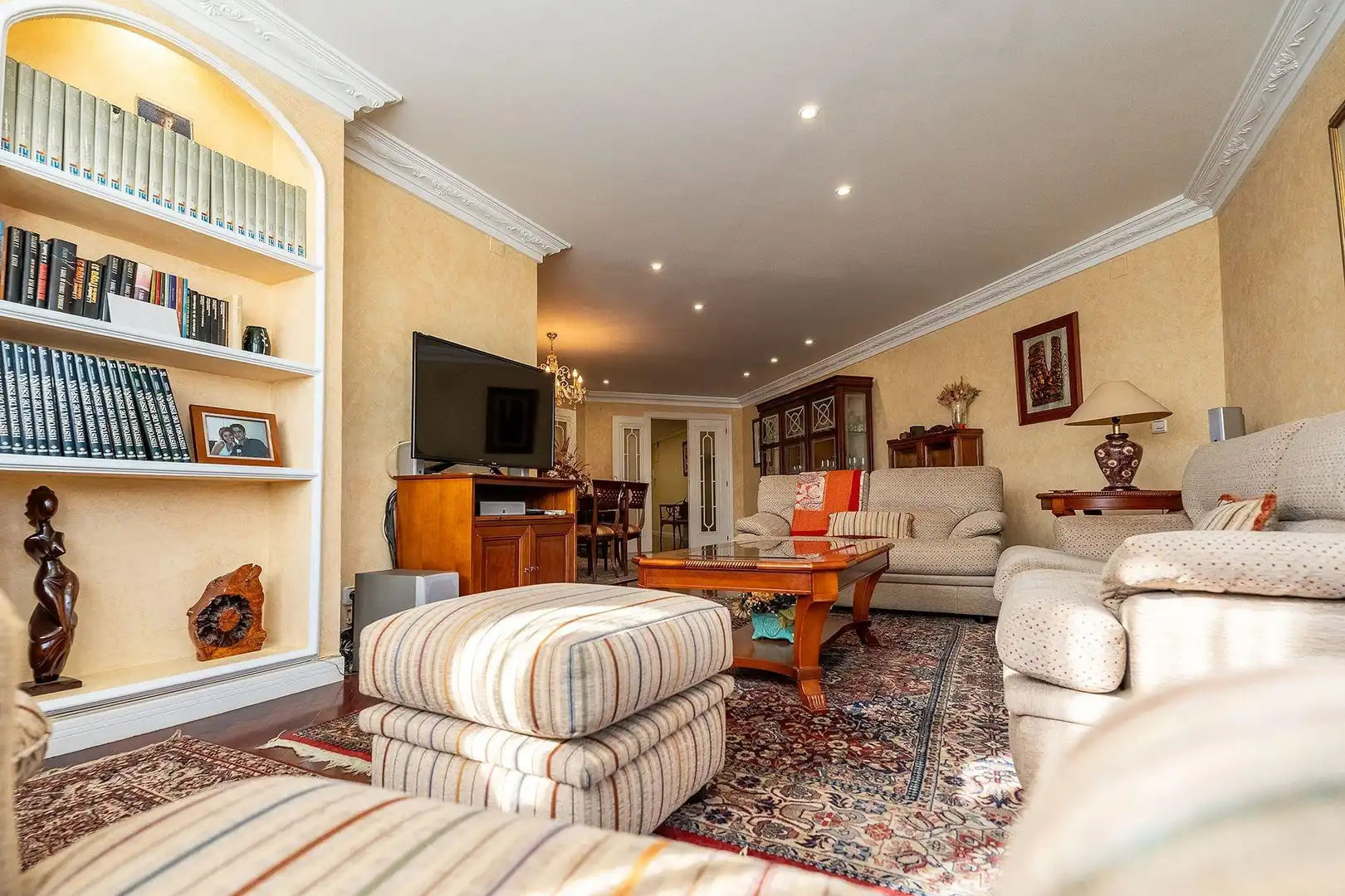 Sala de estar de Piso en venta en Alicante / Alacant con Jardín privado y Trastero