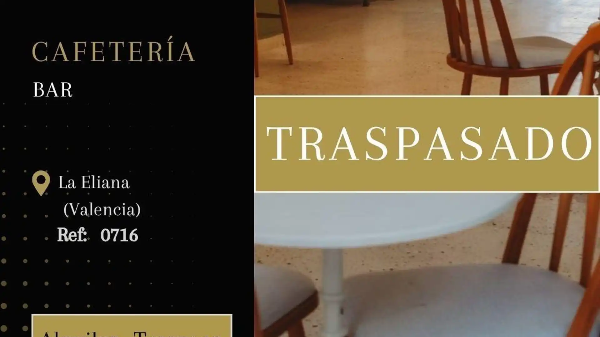 Premises for transfer in L'Eliana