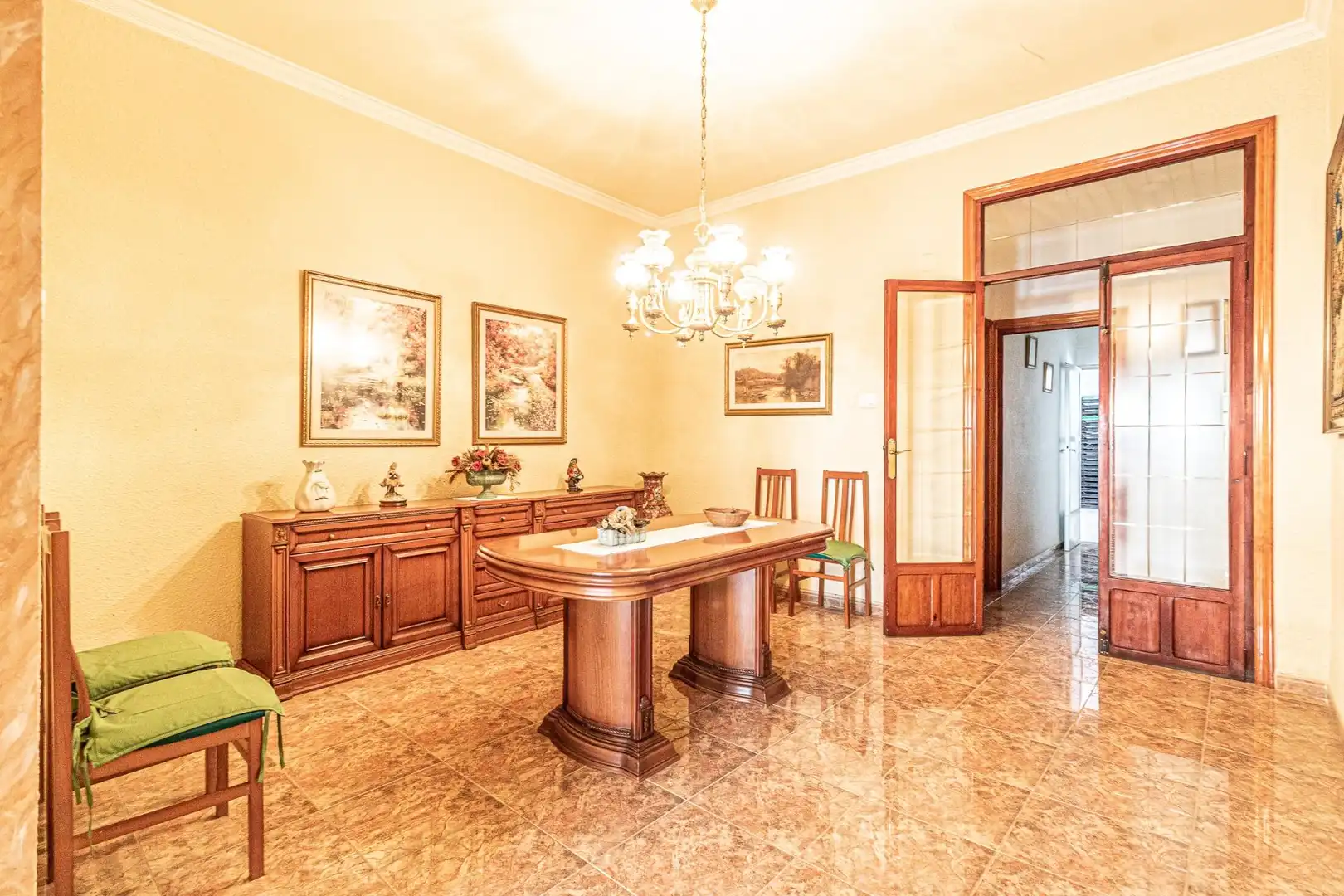 Dining room of Houses for sale in Carlet  with Air Conditioner, Heating and Terrace