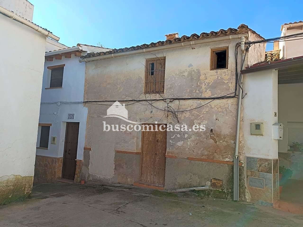 Exterior view of Single-family semi-detached for sale in Frailes  with Private garden