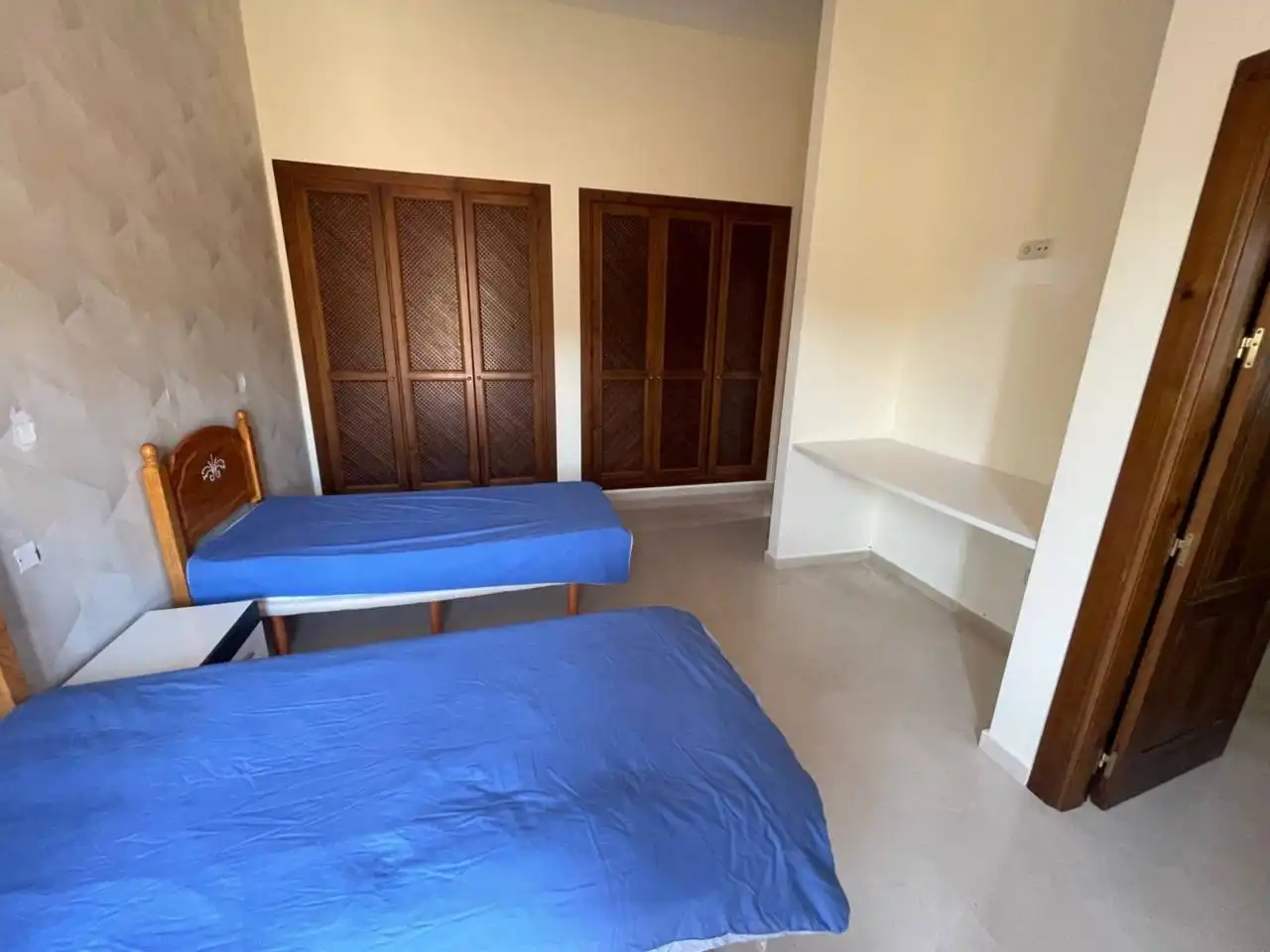 Schlafzimmer von Einfamilien-Reihenhaus zum Verkauf in Cartagena mit Klimaanlage, Privatgarten und Terrasse