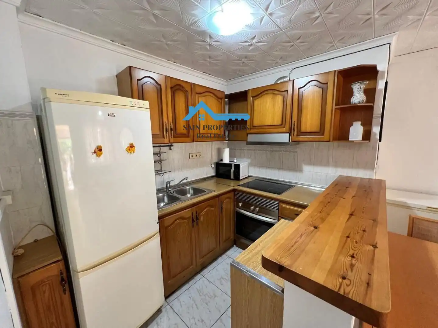 Cocina de Casa o chalet en venta en La Nucia con Aire acondicionado, Calefacción y Jardín privado