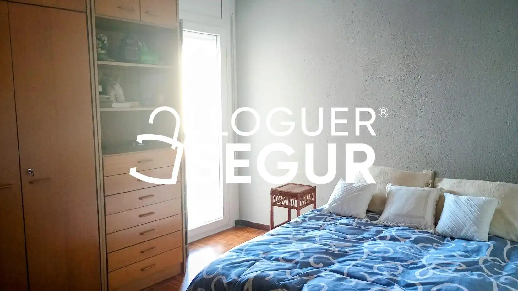 Schlafzimmer von Wohnung zur Miete in Castelldefels mit Klimaanlage, Heizung und Terrasse