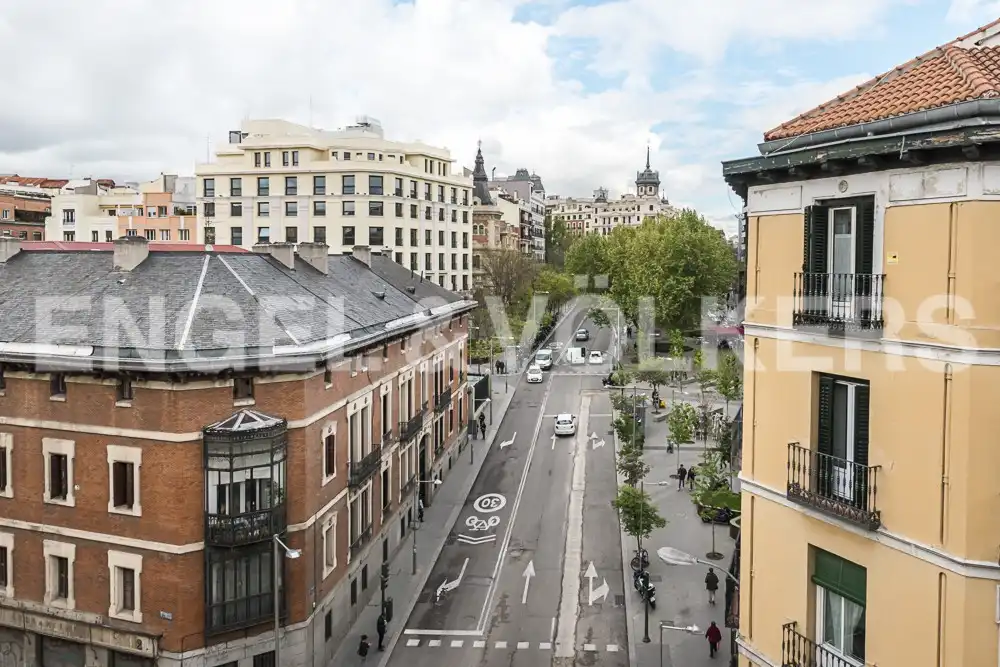 Exterior view of Flat for rent in Madrid  with Air Conditioner, Heating and Parquet flooring