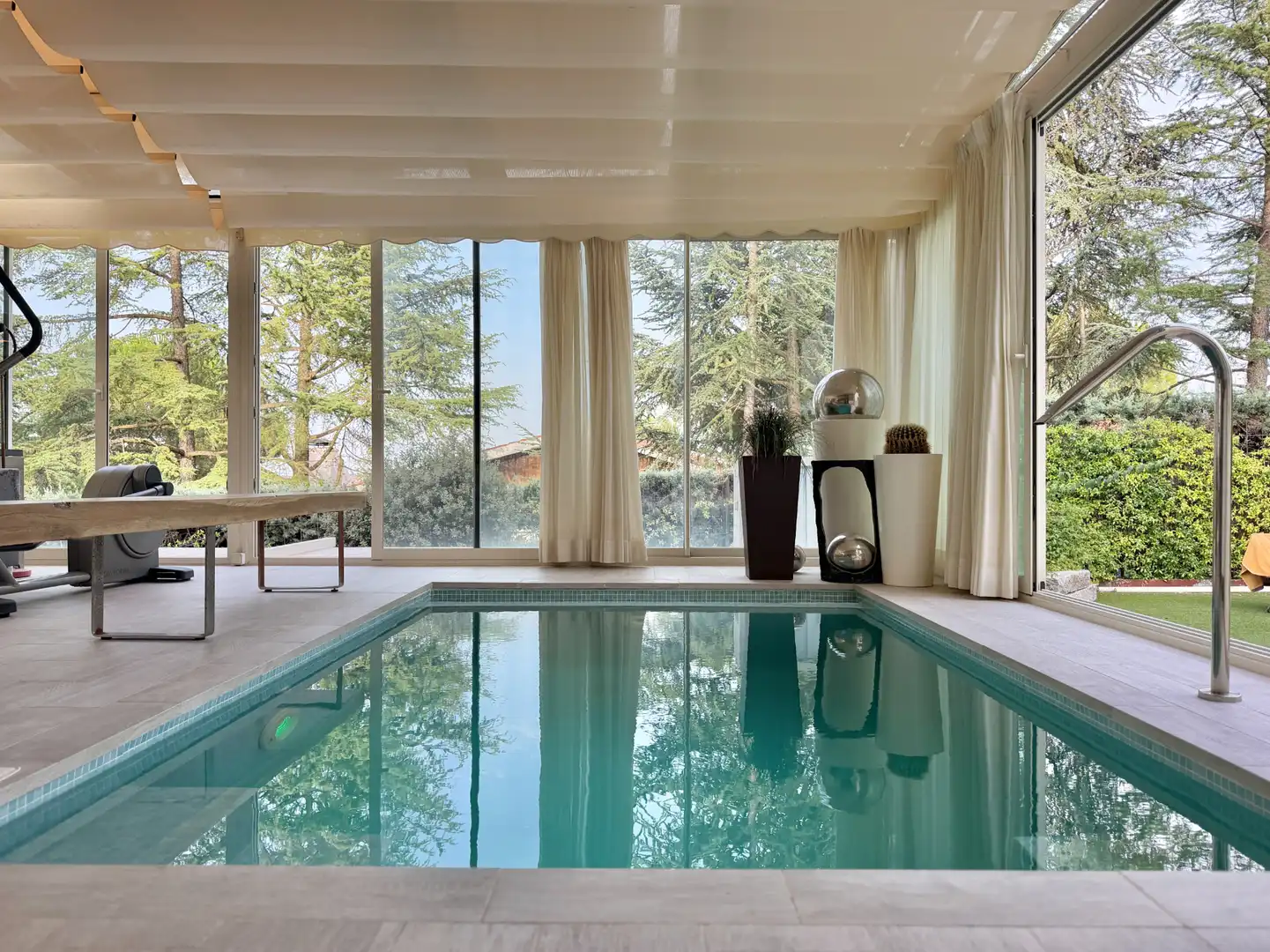 Piscina de Casa o chalet en venta en Galapagar con Aire acondicionado, Calefacción y Jardín privado