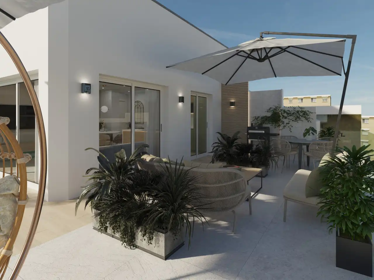 Penthouse with pool for sale in Guardamar Playa, imagen 17