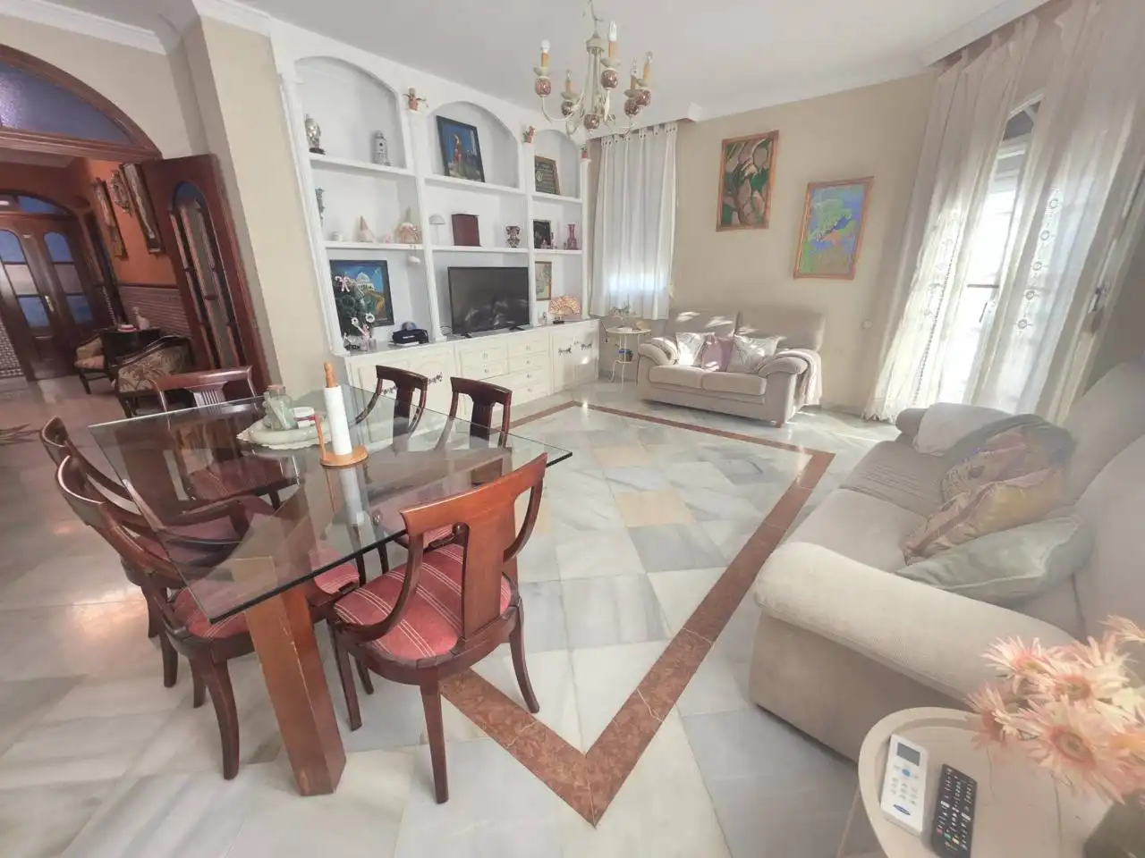 Living room of Houses for sale in Chiclana de la Frontera  with Air Conditioner and Terrace
