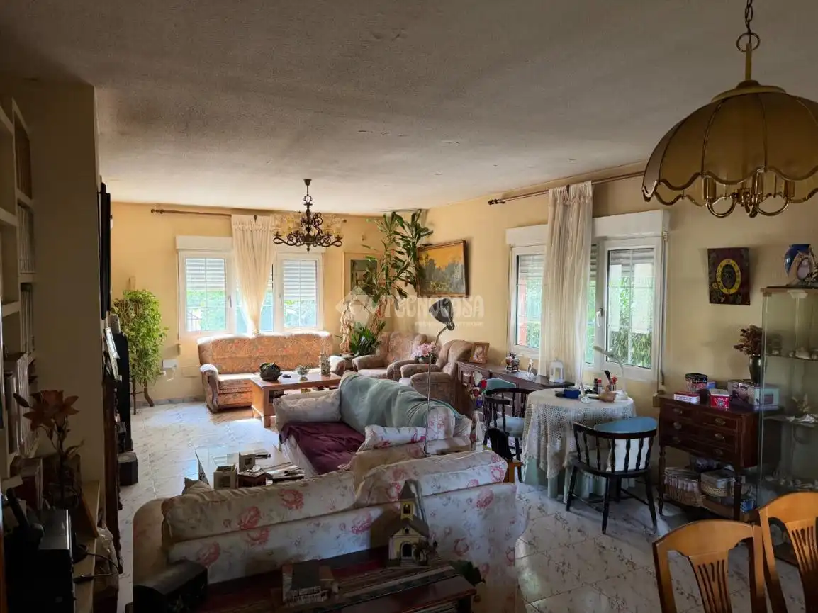 Sala d'estar de Casa o xalet en venda en Valdetorres de Jarama amb Calefacció