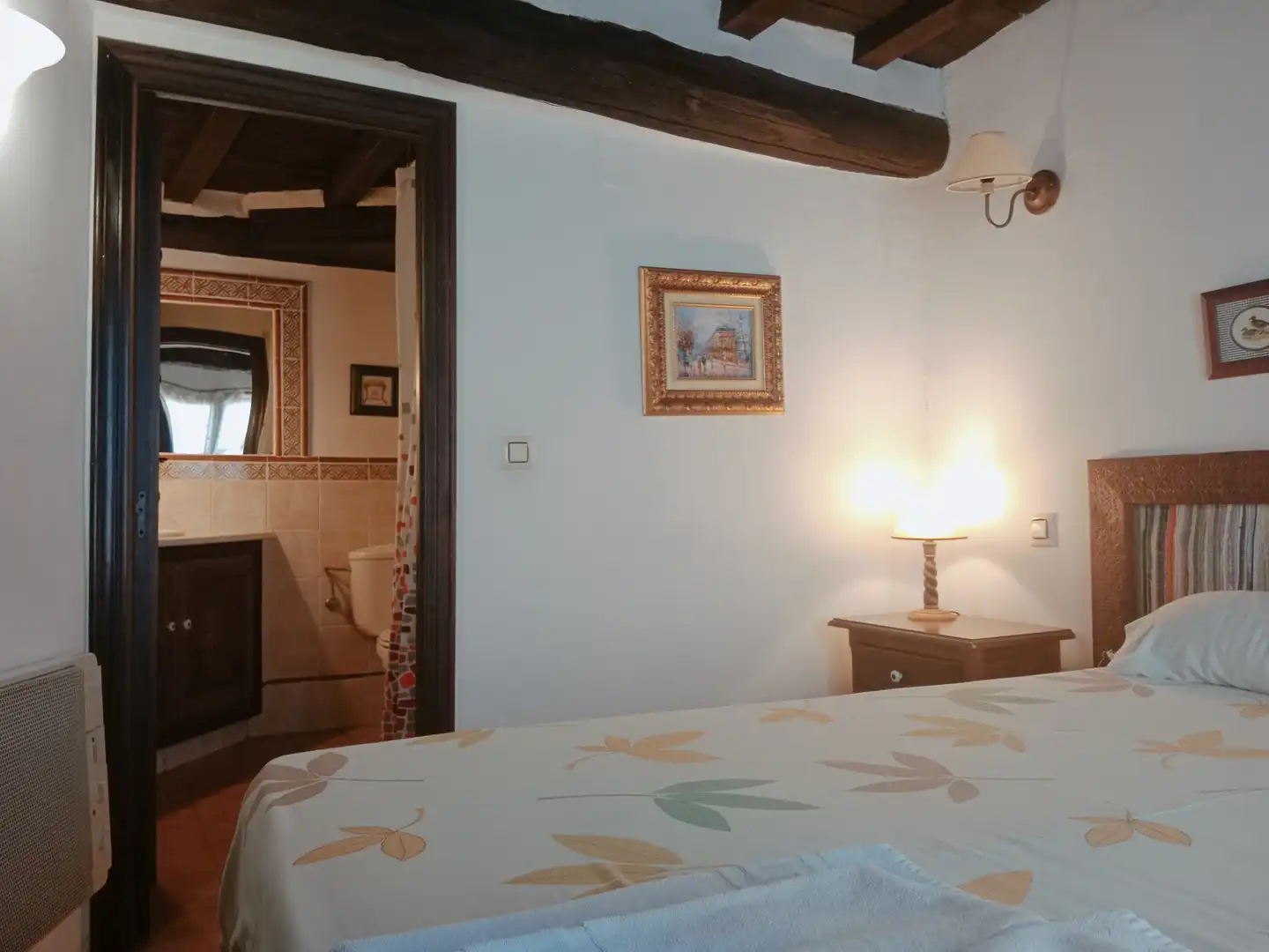Habitación de Finca rústica en venta en Casas del Castañar con Aire acondicionado, Calefacción y Amueblado