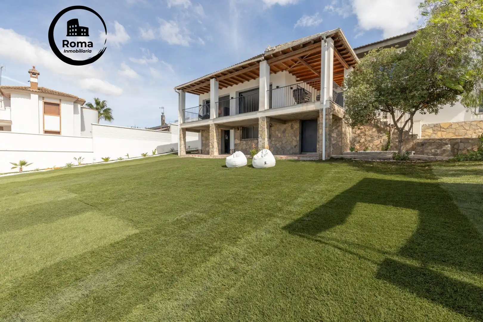 Vista exterior de Casa o chalet en venta en Padul con Aire acondicionado, Jardín privado y Terraza