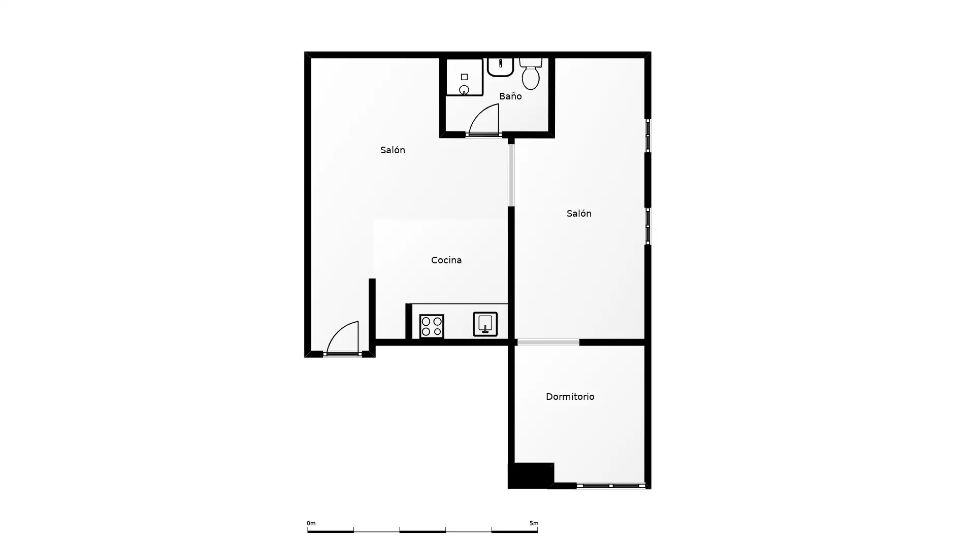 Piso en venta en Castro-Urdiales con Parquet