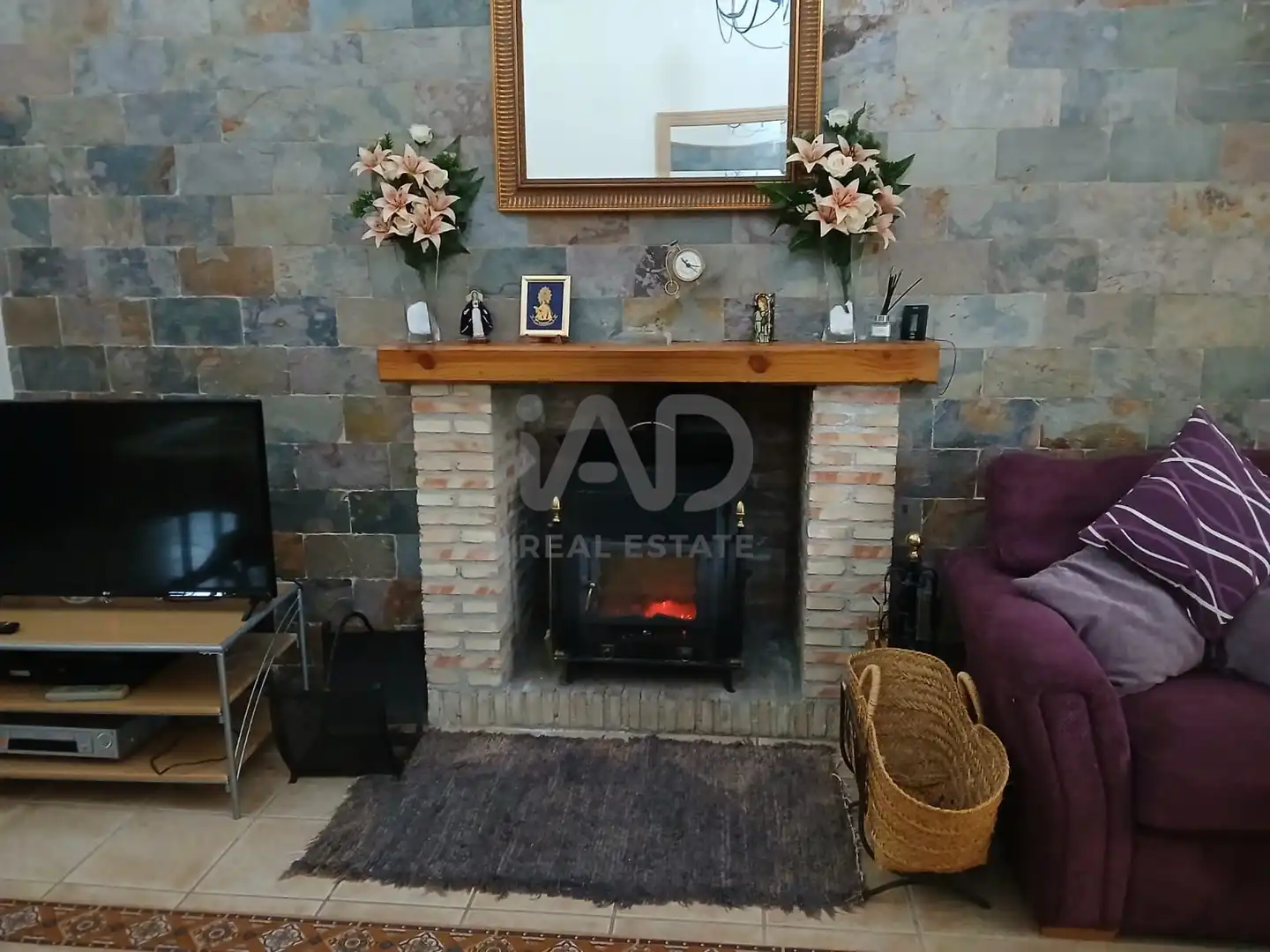 Sala de estar de Casa o chalet en venta en Calasparra con Terraza y Piscina