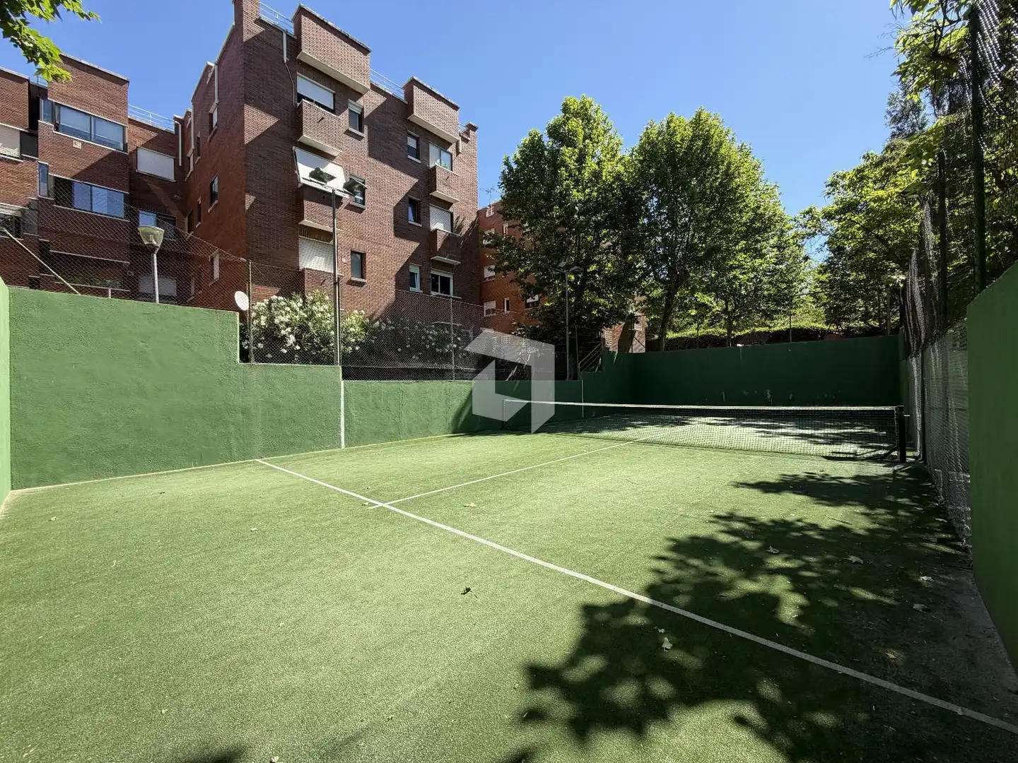 Garten von Wohnung zur Miete in Pozuelo de Alarcón mit Heizung, Parkett und Terrasse