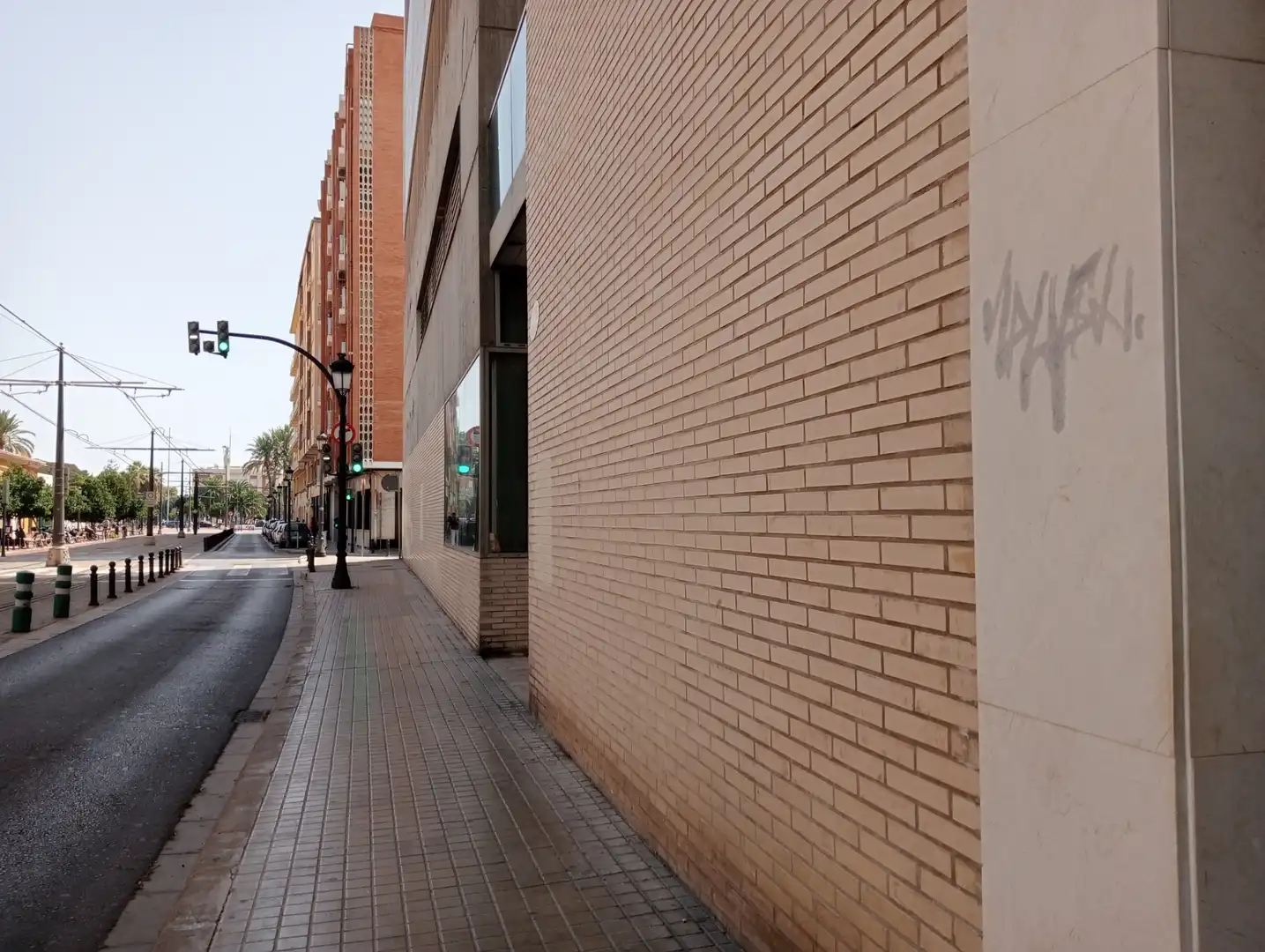 Vista exterior de Piso en venta en Valencia con Aire acondicionado, Amueblado y Horno