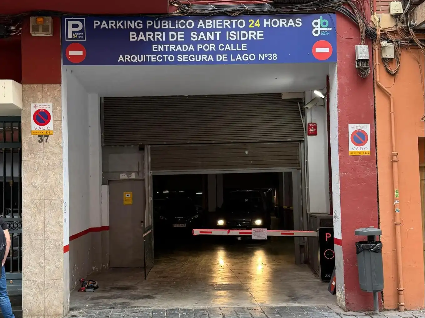 Parking de Garaje de alquiler en Valencia con Alarma