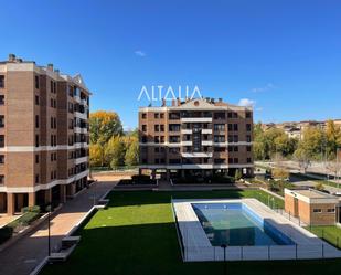 Exterior view of Flat to rent in Cuenca Capital  with Swimming Pool