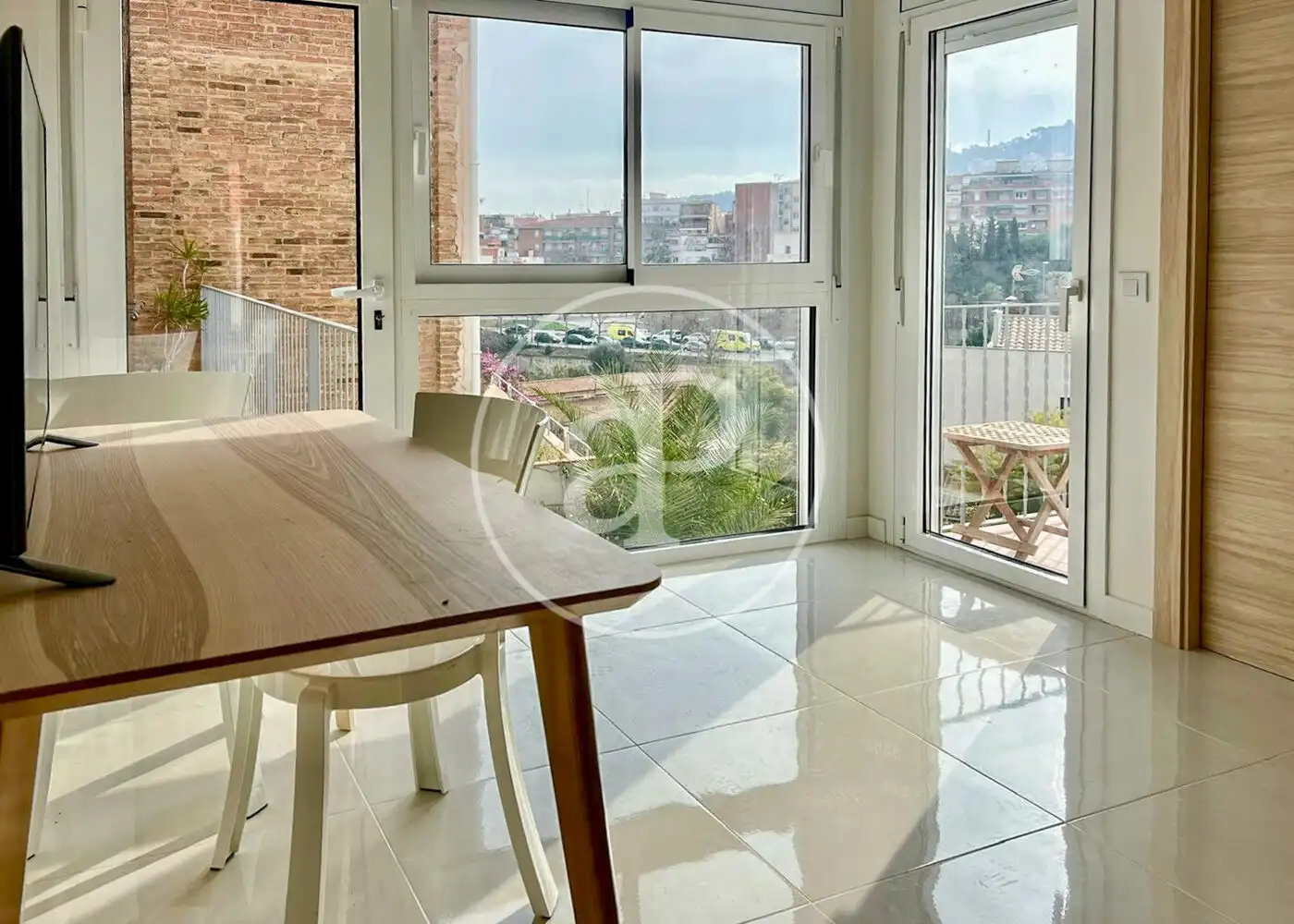 Exterior view of Houses for rent in Barcelona  with Air Conditioner, Heating and Terrace